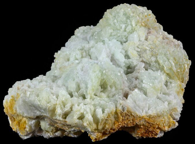 Green Prehnite Crystal Cluster - Morocco #52281
